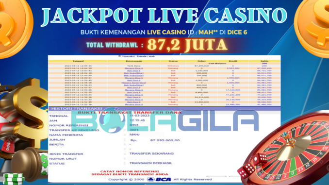 JACKPOT BOLAGILA JACKPOT BOLAGILA