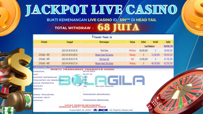 BOGIL JP CASINO SIANG