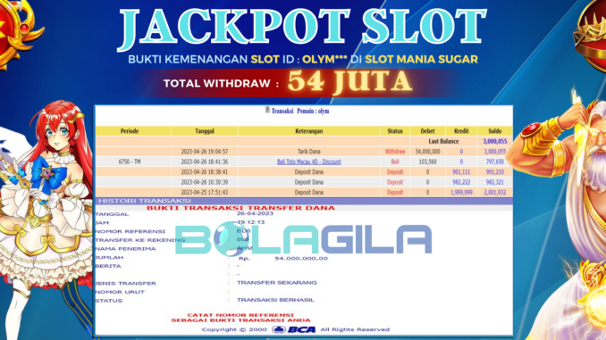 BOGIL JP SLOT bukti jp bolagila #125 bukti jp bolagila #125