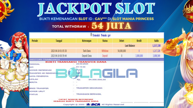 BOGIL JP SLOT SIANG