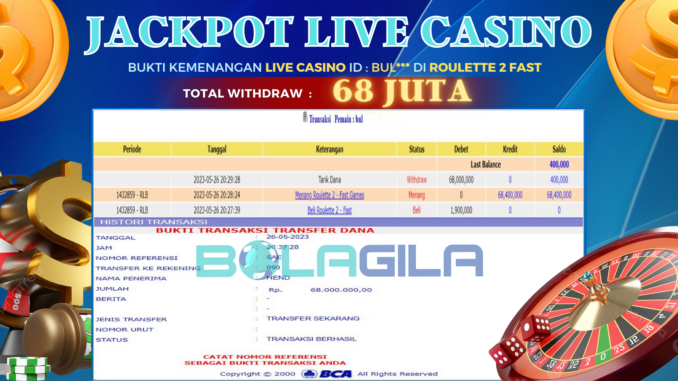 BG JP LIVE CASINO MALAM