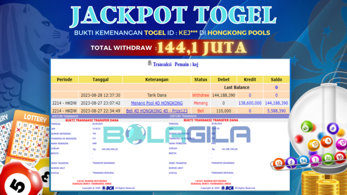 BG JP TOGEL PAGI