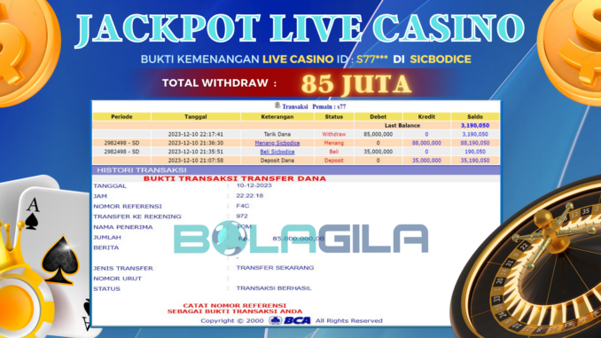 BG JP LIVE CASINO PAGI