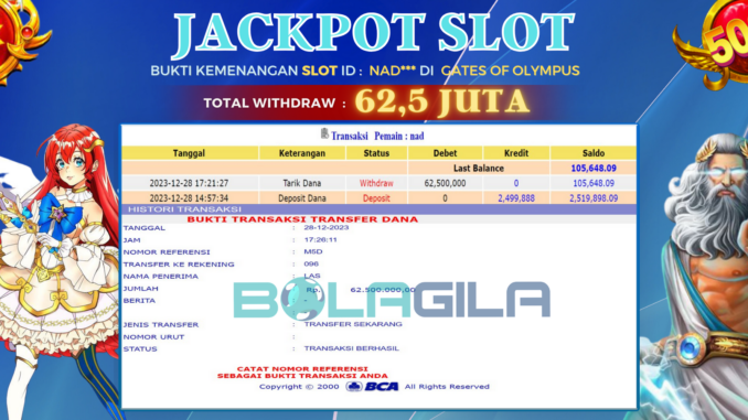 BUKTI JP BOLAGILA #584 BUKTI JP BOLAGILA #584