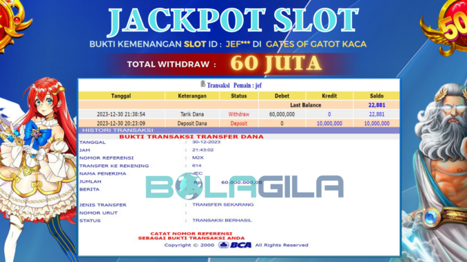 BUKTI JP BOLAGILA #588 BUKTI JP BOLAGILA #588