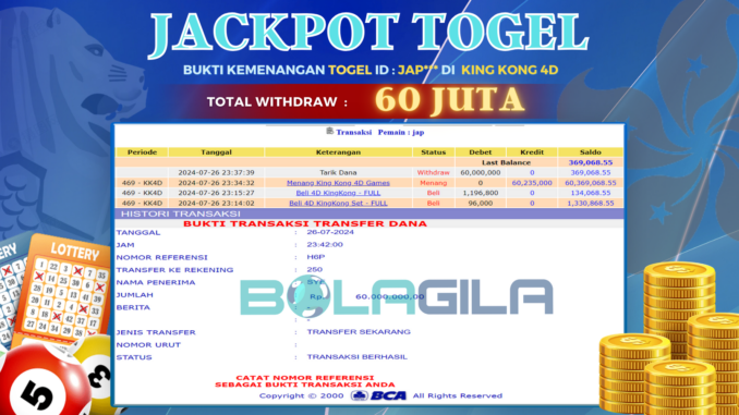 JP BG - TOGEL PAGI